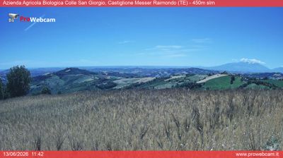 immagine della webcam nei dintorni di Pescara: webcam Castiglione Messer Raimondo