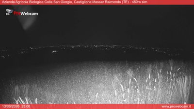 immagine della webcam nei dintorni di Villa Celiera: webcam Castiglione Messer Raimondo