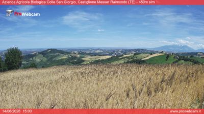 immagine della webcam nei dintorni di Teramo: webcam Castiglione Messer Raimondo