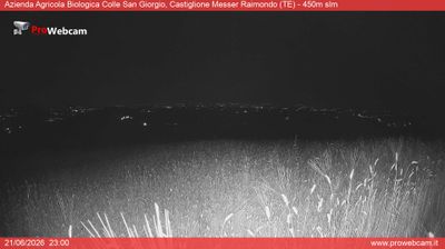immagine della webcam nei dintorni di Giulianova: webcam Castiglione Messer Raimondo