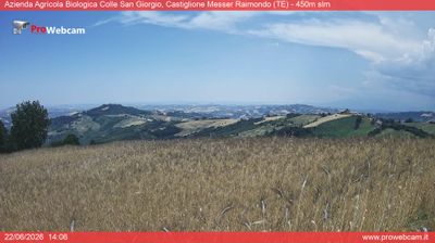 immagine della webcam nei dintorni di Canzano: webcam Castiglione Messer Raimondo