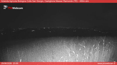 immagine della webcam nei dintorni di Loreto Aprutino: webcam Castiglione Messer Raimondo
