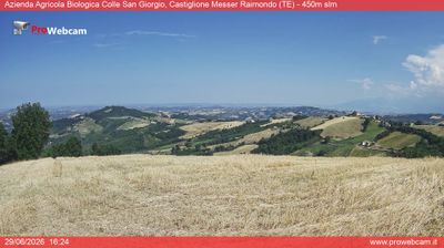 immagine della webcam nei dintorni di Villa Celiera: webcam Castiglione Messer Raimondo