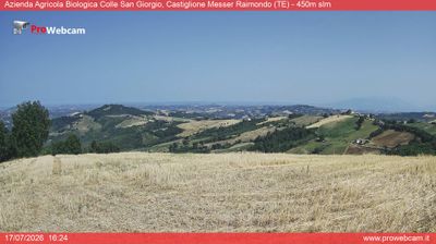 immagine della webcam nei dintorni di Pescara: webcam Castiglione Messer Raimondo