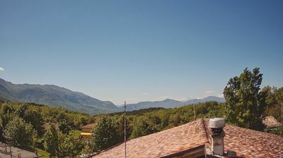 immagine della webcam nei dintorni di Pettorano sul Gizio: webcam Caramanico Terme