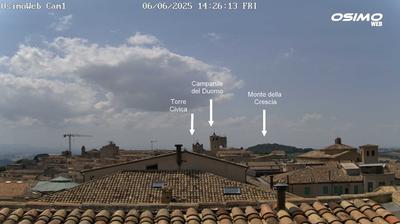 immagine della webcam nei dintorni di Macerata: webcam Osimo