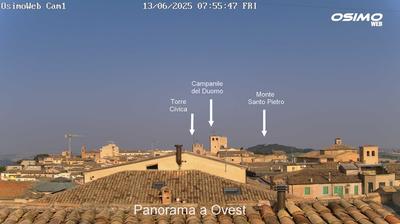 immagine della webcam nei dintorni di San Severino Marche: webcam Osimo