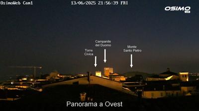 immagine della webcam nei dintorni di Marina Faleriense: webcam Osimo
