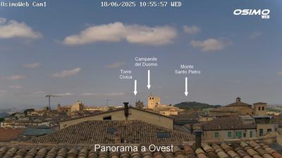 immagine della webcam nei dintorni di Macerata: webcam Osimo