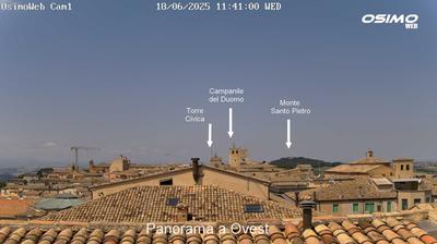 immagine della webcam nei dintorni di Scossicci: webcam Osimo