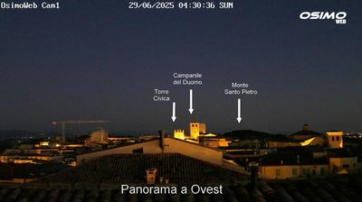 immagine della webcam nei dintorni di Torrette di Ancona: webcam Osimo
