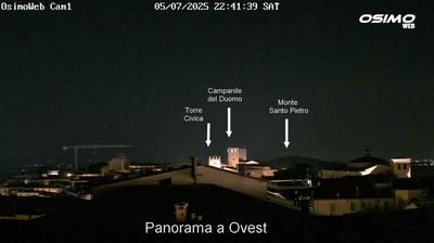 immagine della webcam nei dintorni di Sambucheto: webcam Osimo