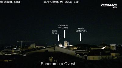 immagine della webcam nei dintorni di Fontespina: webcam Osimo