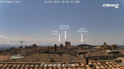 immagine della webcam nei dintorni di Marcelli: webcam Osimo