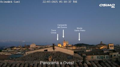 immagine della webcam nei dintorni di Porto Sant'Elpidio: webcam Osimo