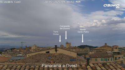 immagine della webcam nei dintorni di Aspio terme: webcam Osimo