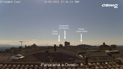 immagine della webcam nei dintorni di Portonovo: webcam Osimo