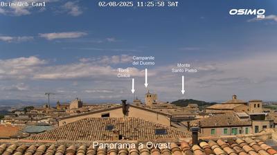 immagine della webcam nei dintorni di Sirolo: webcam Osimo