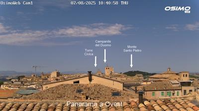 immagine della webcam nei dintorni di Maiolati Spontini: webcam Osimo
