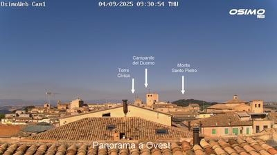 immagine della webcam nei dintorni di Marcelli: webcam Osimo