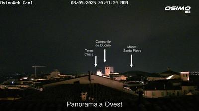 immagine della webcam nei dintorni di Torrette di Ancona: webcam Osimo
