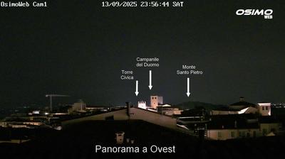 immagine della webcam nei dintorni di Marina Faleriense: webcam Osimo