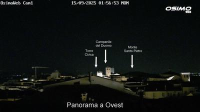 immagine della webcam nei dintorni di Cingoli: webcam Osimo