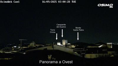 immagine della webcam nei dintorni di Portonovo: webcam Osimo