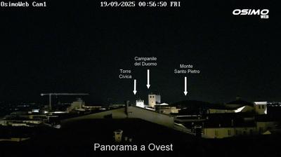 immagine della webcam nei dintorni di Sambucheto: webcam Osimo