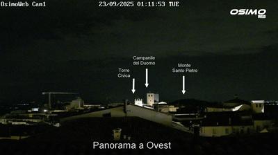 immagine della webcam nei dintorni di Torrette di Ancona: webcam Osimo
