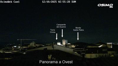 immagine della webcam nei dintorni di Porto Recanati: webcam Osimo