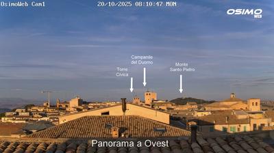 immagine della webcam nei dintorni di Macerata: webcam Osimo