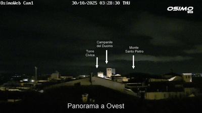 immagine della webcam nei dintorni di Aspio terme: webcam Osimo