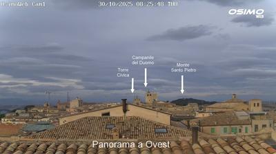 immagine della webcam nei dintorni di San Severino Marche: webcam Osimo
