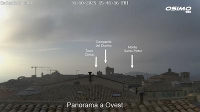 immagine della webcam nei dintorni di Portonovo: webcam Osimo