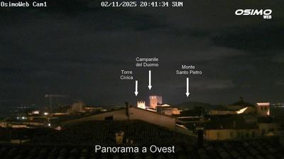 immagine della webcam nei dintorni di Sambucheto: webcam Osimo