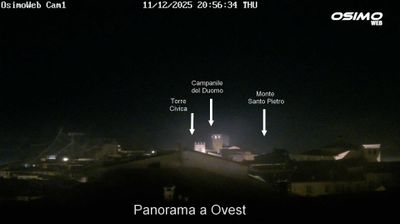 immagine della webcam nei dintorni di Villa Potenza: webcam Osimo