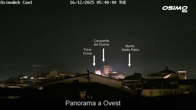 immagine della webcam nei dintorni di Portonovo: webcam Osimo