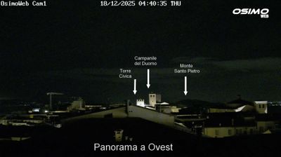 immagine della webcam nei dintorni di Cingoli: webcam Osimo