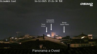 immagine della webcam nei dintorni di Maiolati Spontini: webcam Osimo