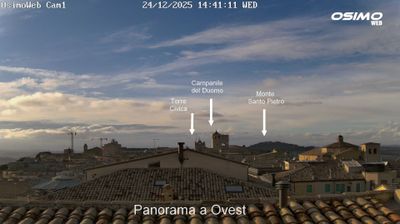 immagine della webcam nei dintorni di Montanello: webcam Osimo