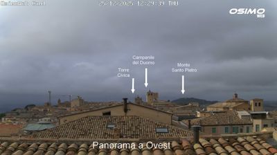 immagine della webcam nei dintorni di Treia: webcam Osimo