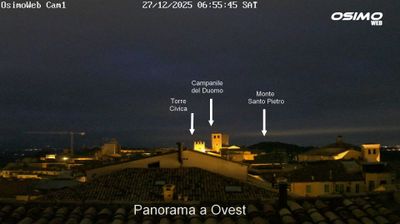 immagine della webcam nei dintorni di Collemarino: webcam Osimo