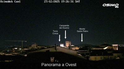 immagine della webcam nei dintorni di Collemarino: webcam Osimo