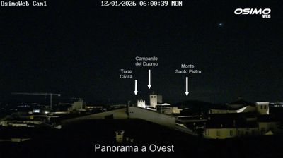 immagine della webcam nei dintorni di Monte Conero: webcam Osimo