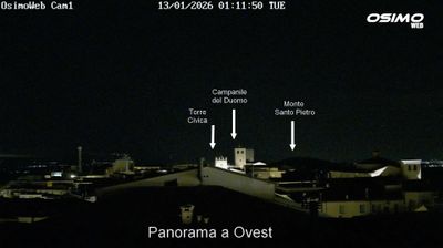 immagine della webcam nei dintorni di Monte Conero: webcam Osimo
