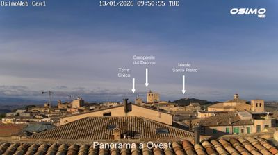immagine della webcam nei dintorni di Cingoli: webcam Osimo