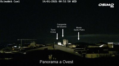immagine della webcam nei dintorni di Torrette di Ancona: webcam Osimo