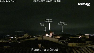 immagine della webcam nei dintorni di Senigallia: webcam Osimo