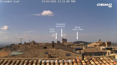 immagine della webcam nei dintorni di Portonovo: webcam Osimo